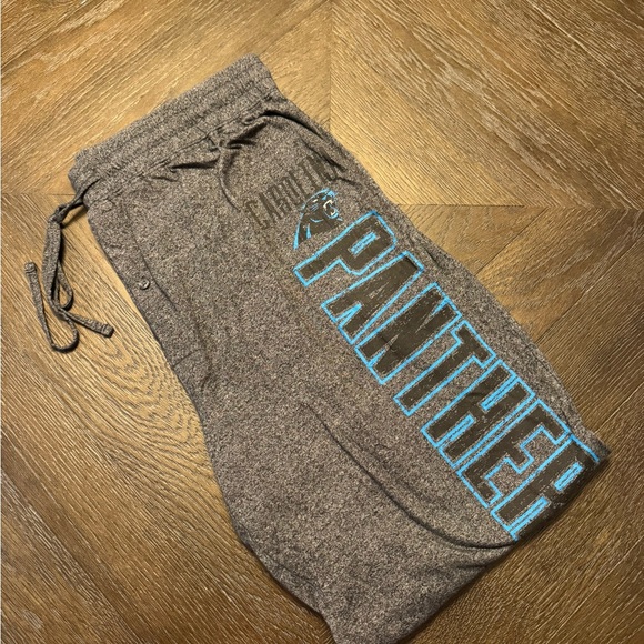 Nfl Team Other - Carolina Panthers Gray Pajama Pants PJs